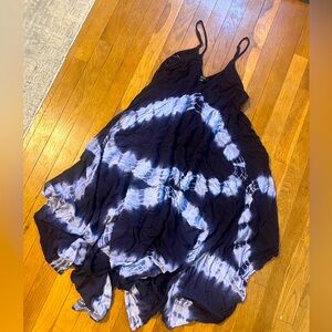 Raviya Tye-Dye Handkerchief Dress Sz M